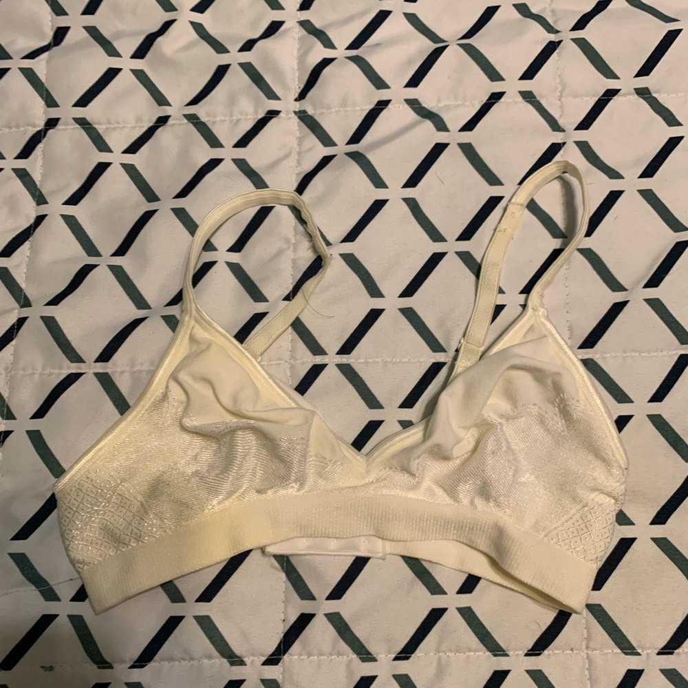 Barely There Cream Lace Bralette